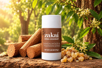 Sandalwood and Frankincense Herbal Deodorant 2.65 oz