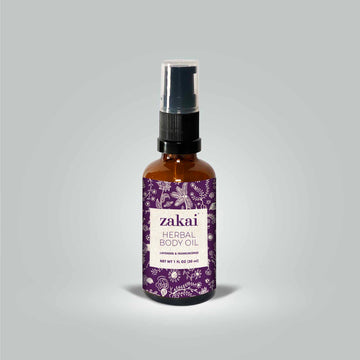 Lavender & Frankincense Herbal Body Oil 1 fl oz
