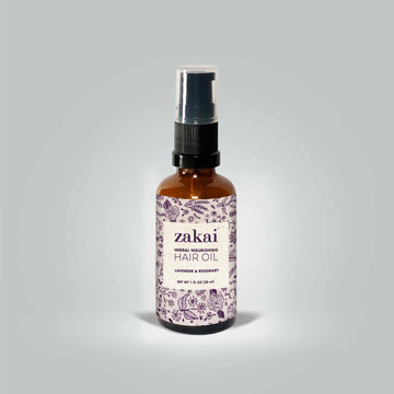 Lavender & Rosemary Herbal Nourishing Hair Oil 1 fl oz